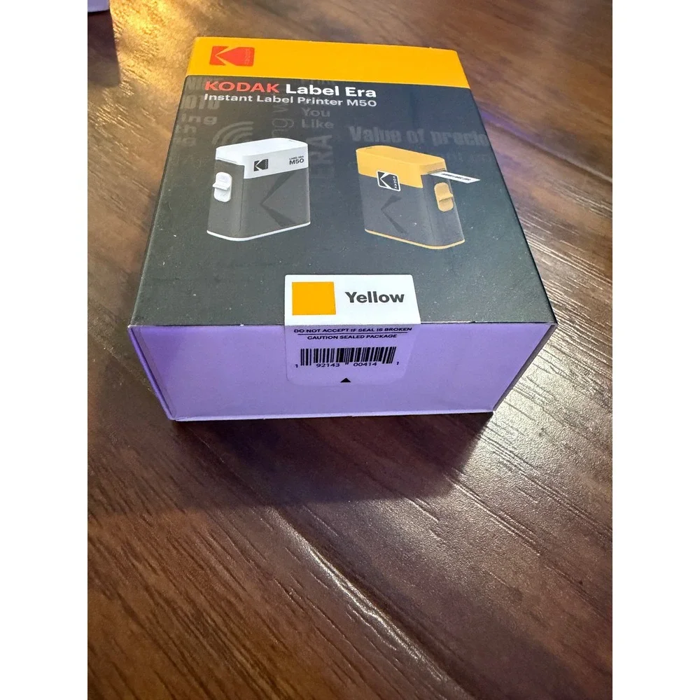 Kodak Label Era M50 Printer Cartridge & Paper Bundle Multi Color New Open Box